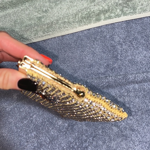 Gorgeous Isabella Adams evening crystal dragonfly evening bag bridal clu… - Picture 6 of 12